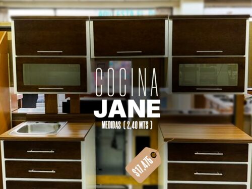 cocina jane de 2.40 mts